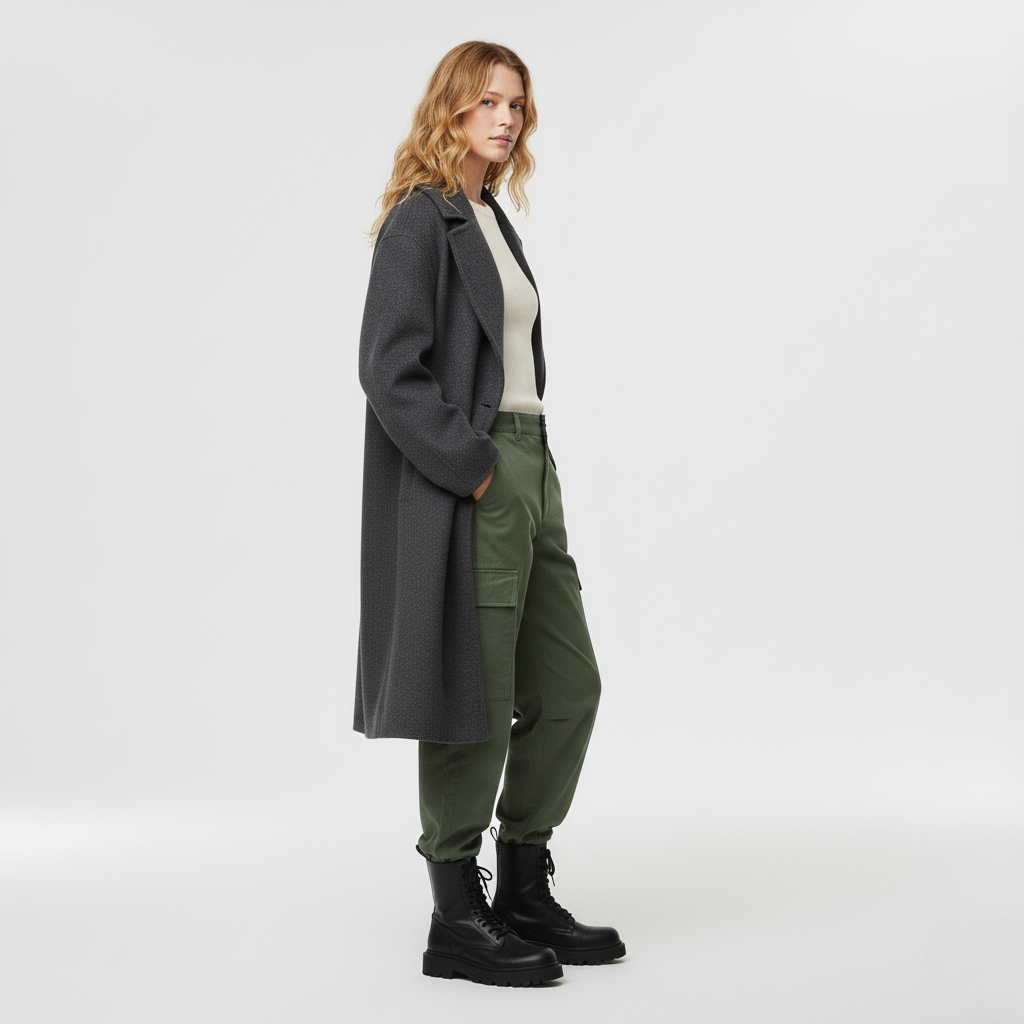 Women's Structured Long Coat