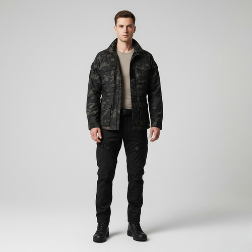 Men's Camo Utility Field Jacket