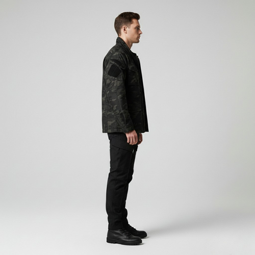Men's Camo Utility Field Jacket