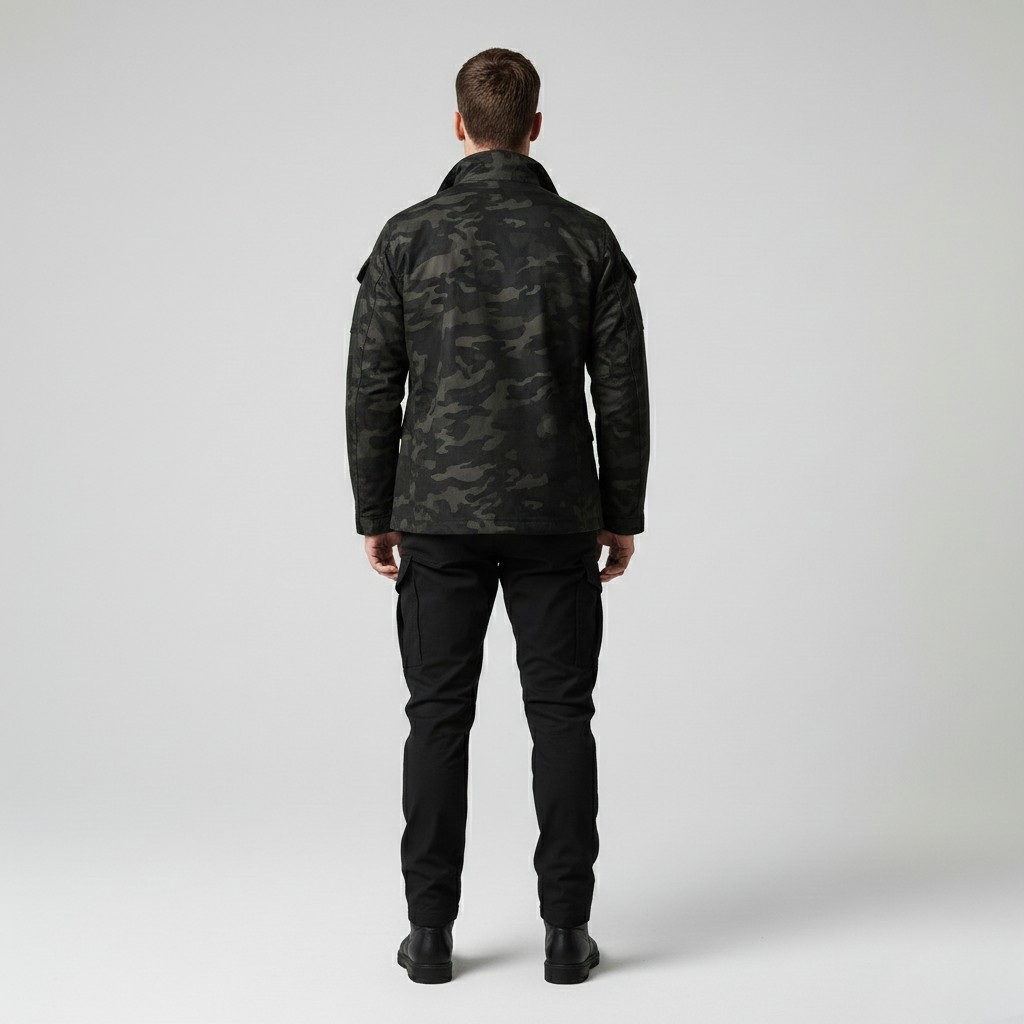 Men's Camo Utility Field Jacket