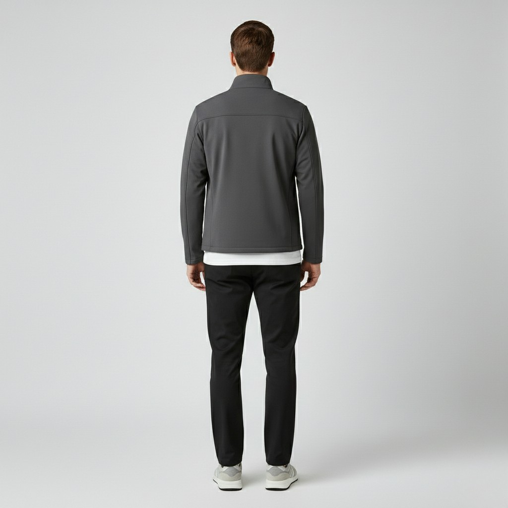 Men's Lightweight Stand-Collar Zip Jacket