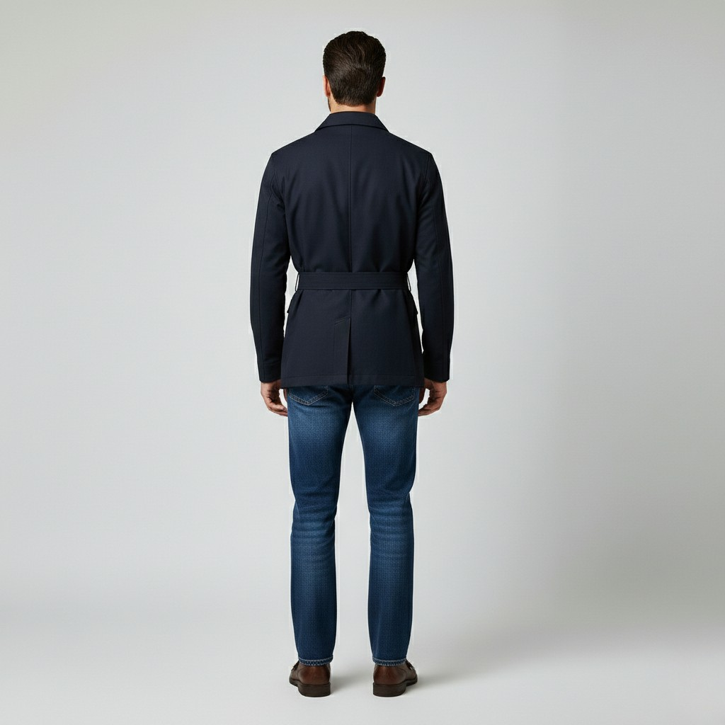 Men's Belted Safari Jacket