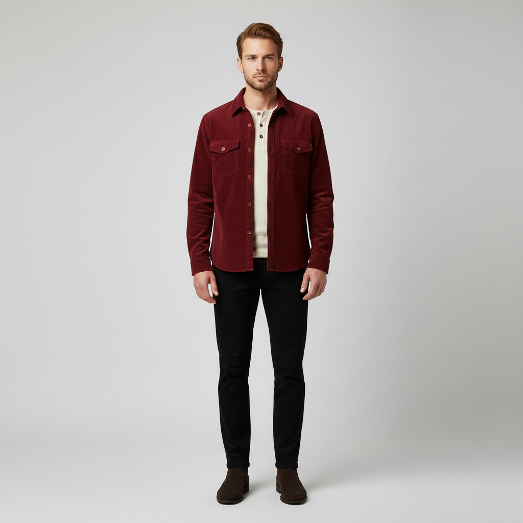 Men's Belted Utility Field Jacket