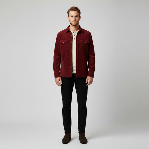 Men's Belted Utility Field Jacket