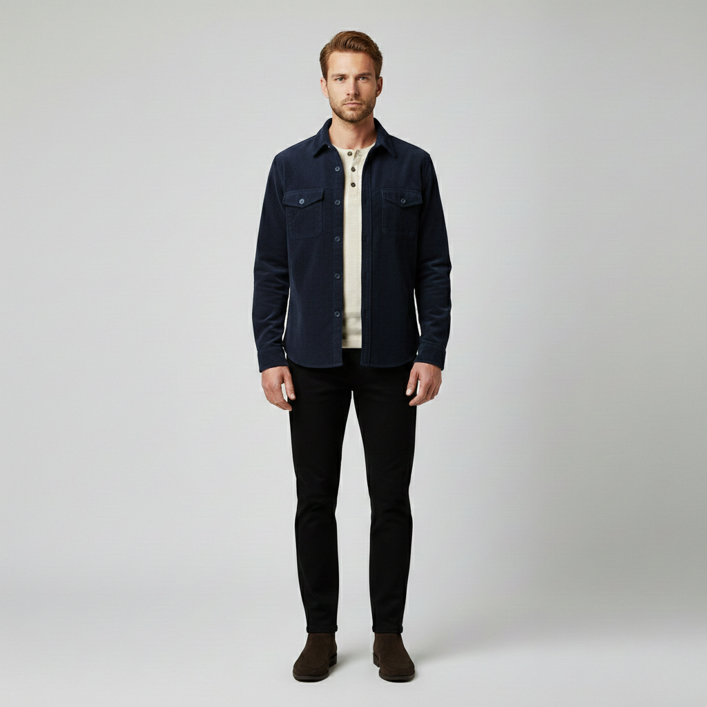 Men's Belted Utility Field Jacket