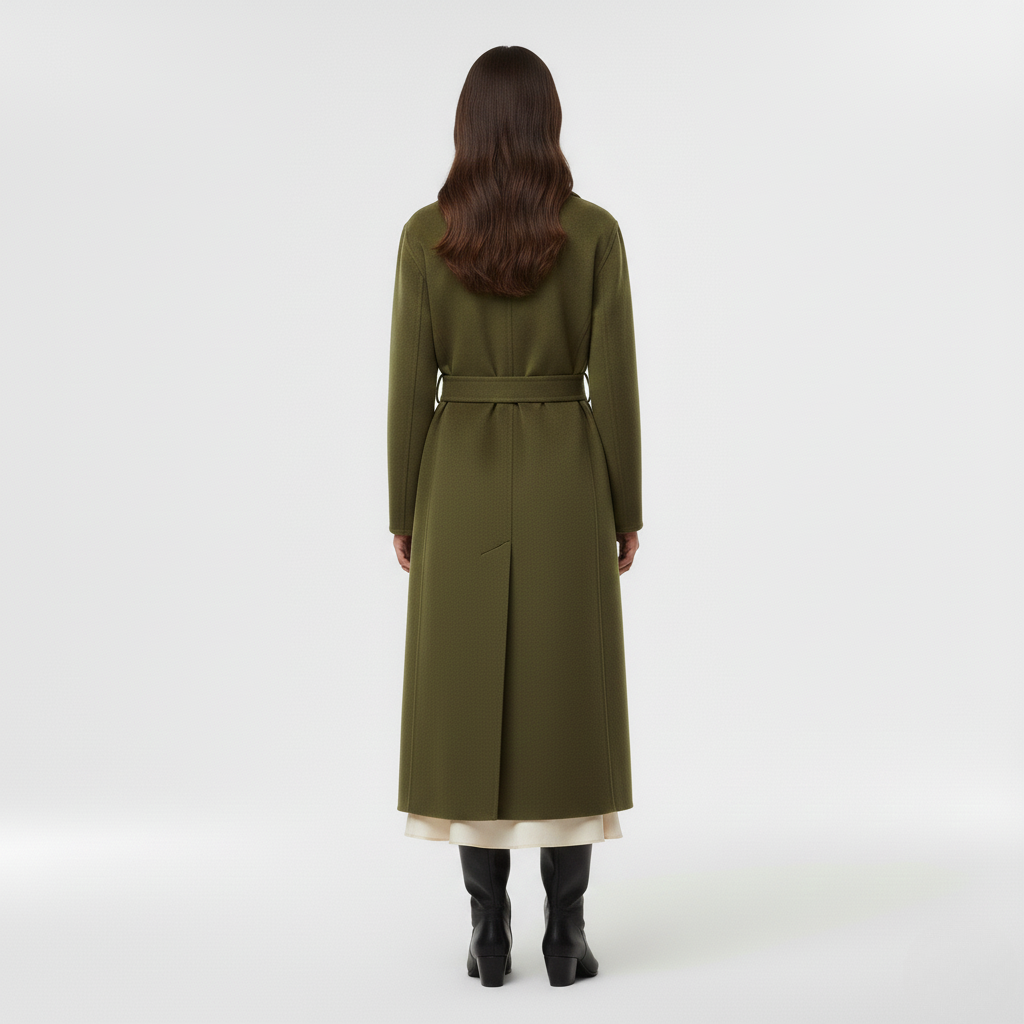 Women's Clean-Line Long Coat