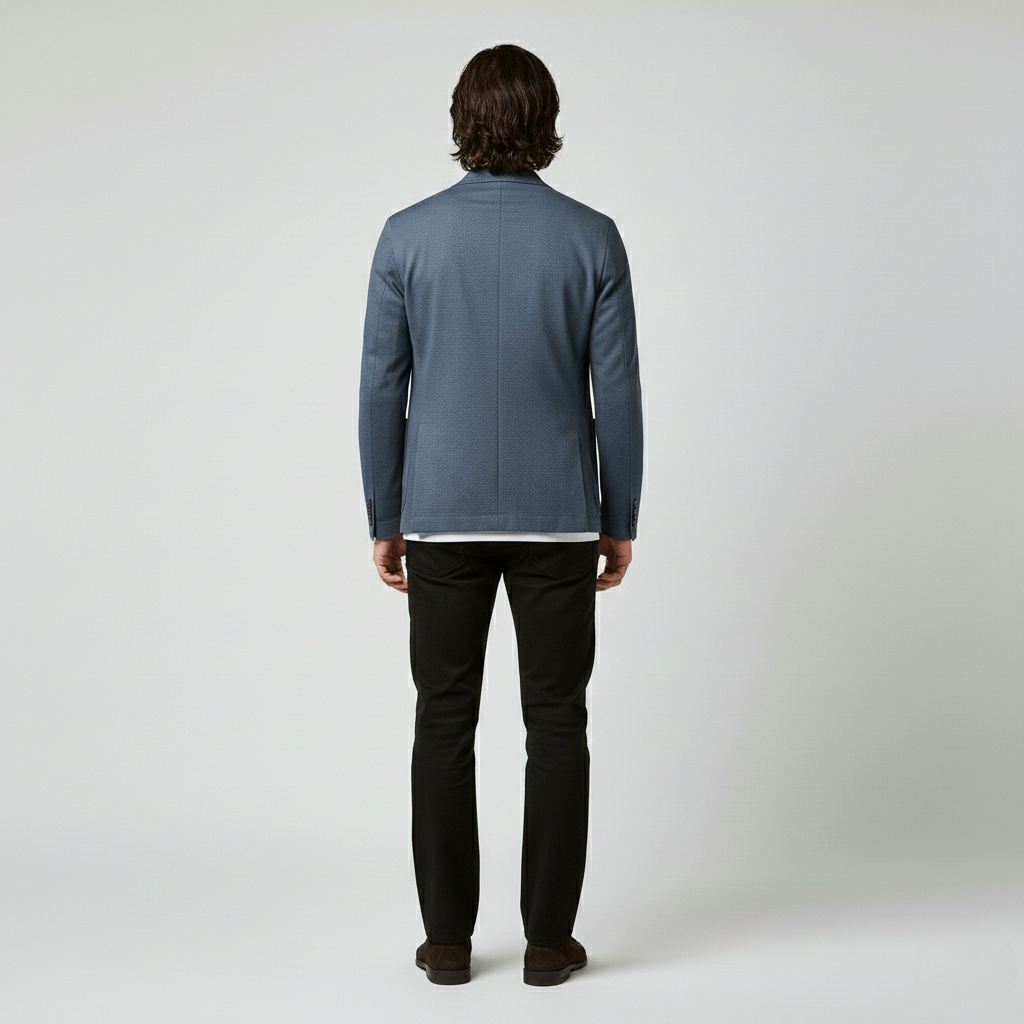 Men's Tailored Knit Blazer