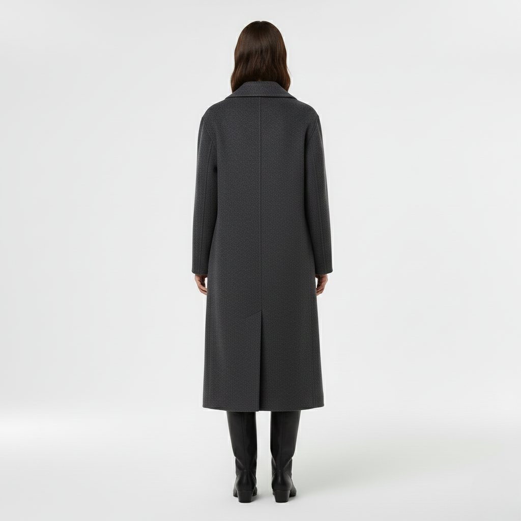 Women's Minimal Tailored Long Coat