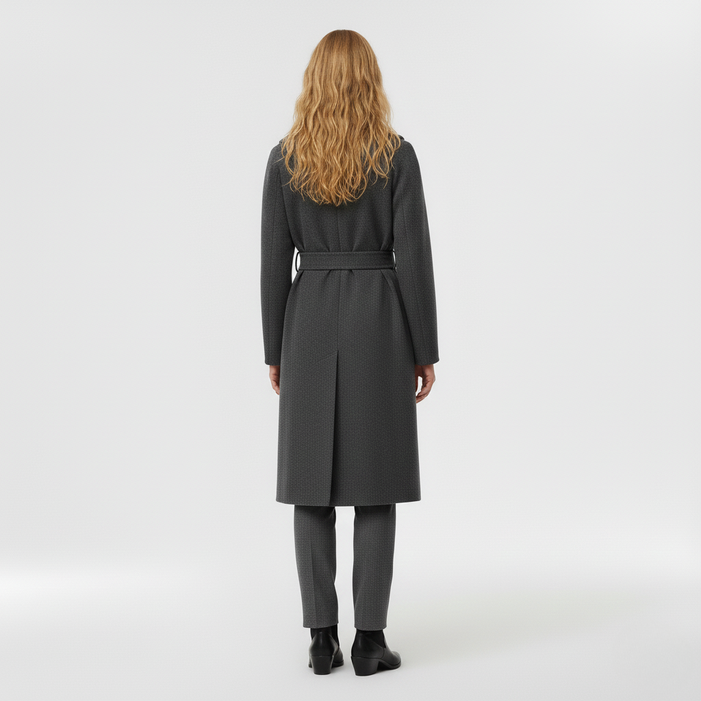 Women's Tailored Wrap Coat