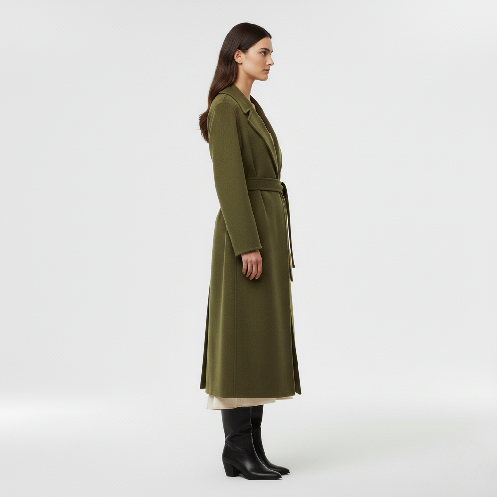Women's Clean-Line Long Coat