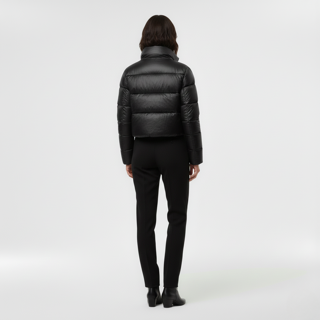 Women's Cropped Puffer Jacket