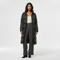Women's Streamlined Long Puffer Coat